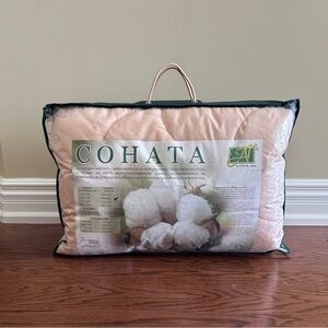 Cotton duvet full size bed nude pink new European size cozy warm soft light